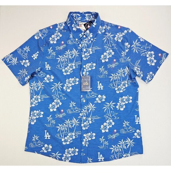 Reyn Spooner Size XL Mens MLB Genuine Merchandise Los Angeles Dodgers Shirt NWT - Picture 1 of 15